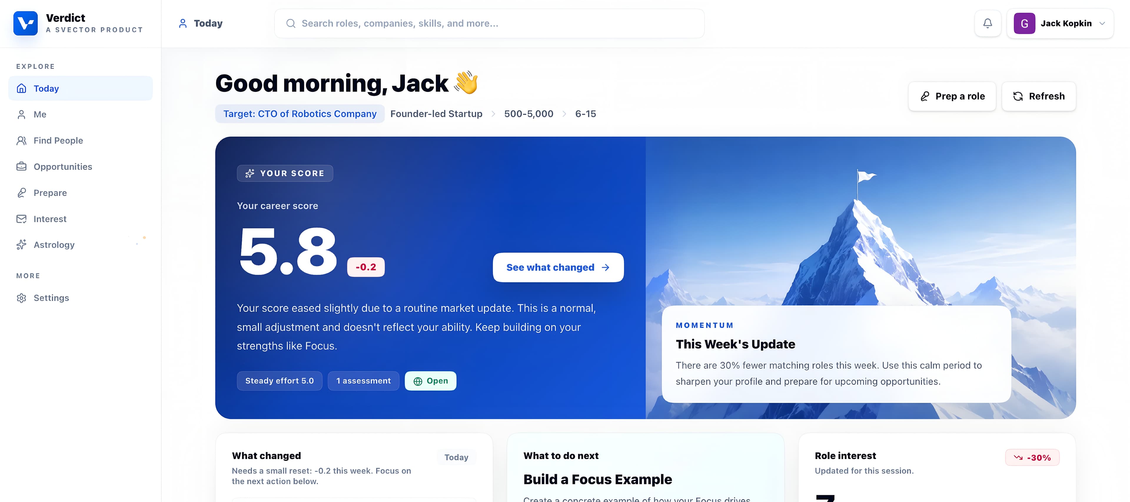 Verdict Dashboard