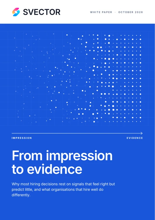 From impression to evidence cover